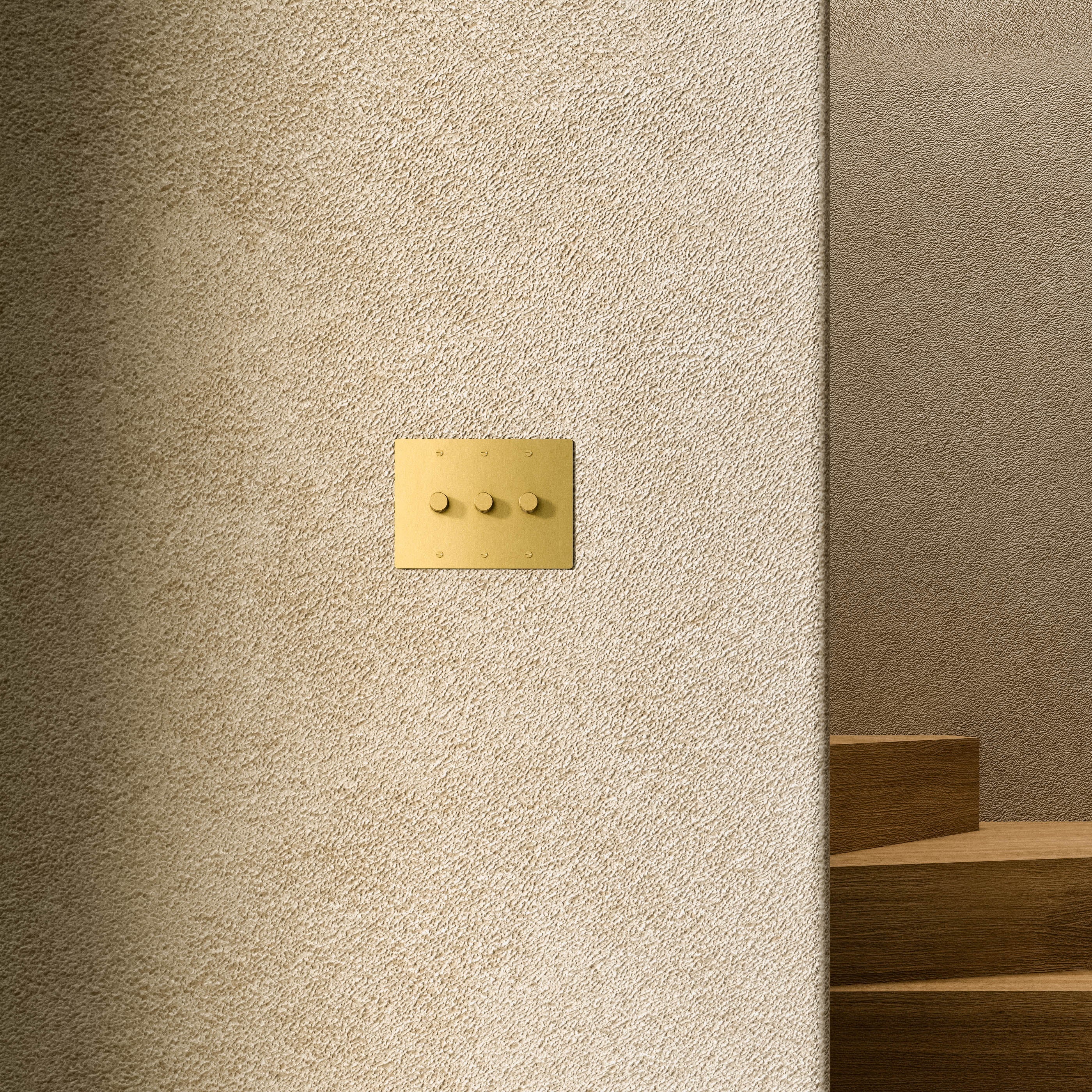 Luxe Messing Dimmer Schakelaar Met Draaiknop En Tijdloos Design | Restfield